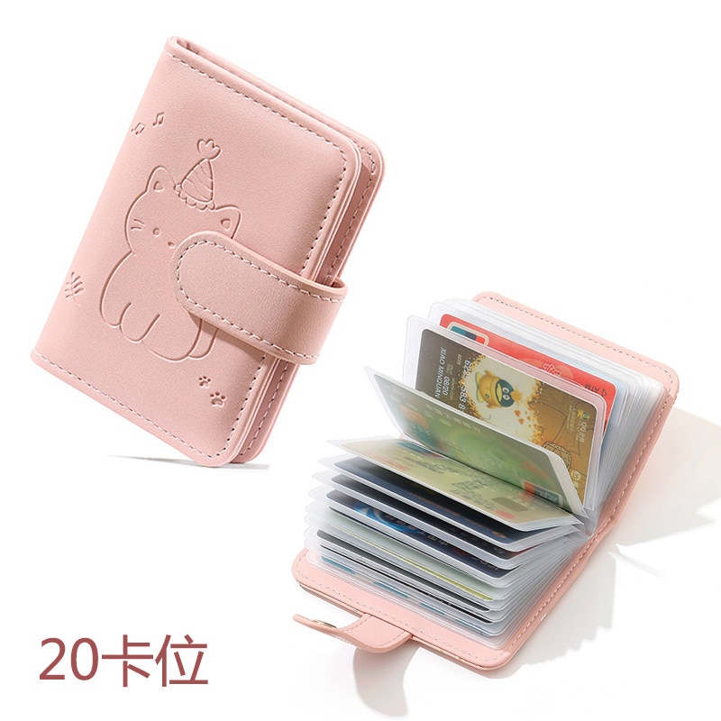 小巧卡包女款多卡位大容量卡片包图片