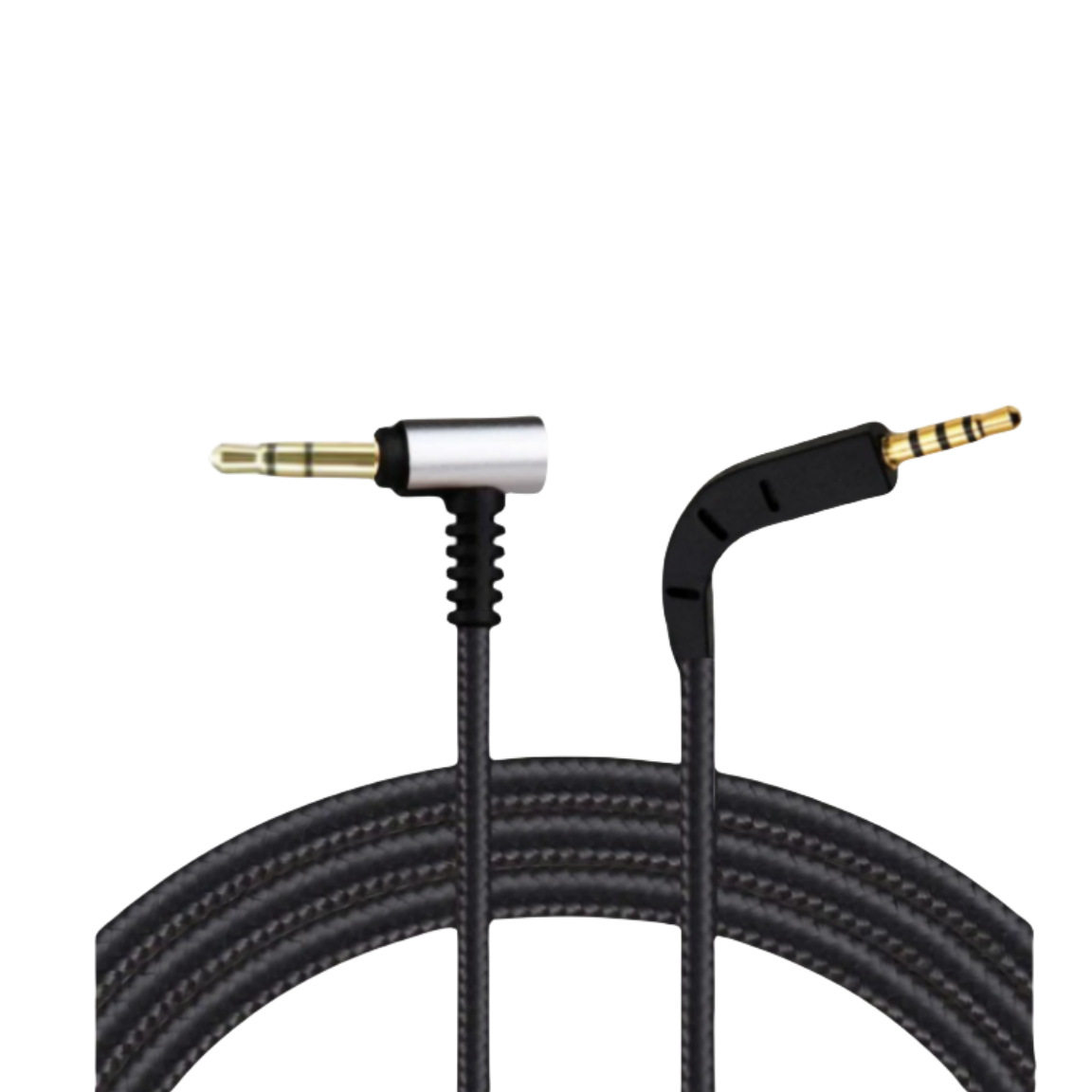 适用宝华韦健P7 P9耳机替换线维修线音频线2.5头耳机线弯插线