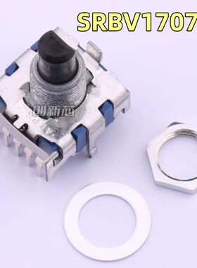 SRBV170701 日本ALPS阿尔卑斯 波段旋转开关7档位 15MM轴长 原装