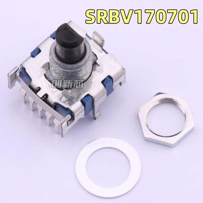 SRBV170701 日本ALPS阿尔卑斯 波段旋转开关7档位 15MM轴长 原装