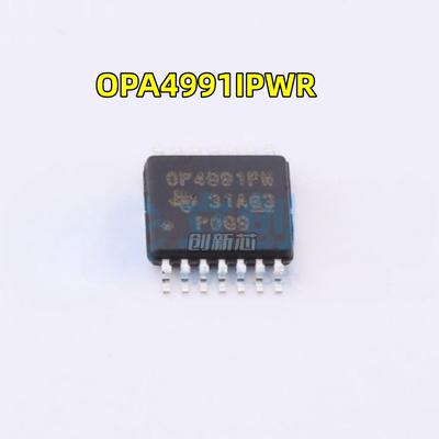全新 OPA4991IPWR TSSOP-14 贴片 OPA4991IPW 通用放大器芯片现货