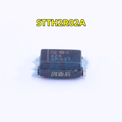 STTH2R02A STTH2R02 丝印R2A SMA 200V 2A 快恢复/超快恢复二极管