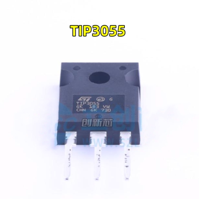 进口原装 TIP3055 3055 全新大功率三极管 直插 TO--3P NPN结构现