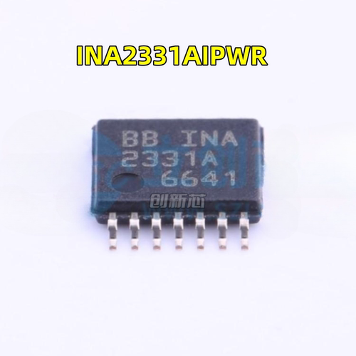 INA2331AIPWR INA2331AIPW INA2331A 仪表放大器芯片 TSSOP14全新
