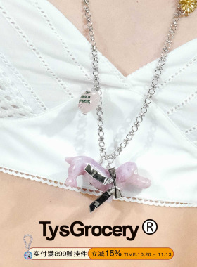 TysGrocery手工雕刻腊肠狗项链