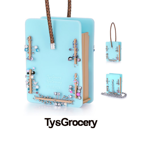TysGrocery 22 Pray2综合身体钉挎包硅胶手提包 可替换长短