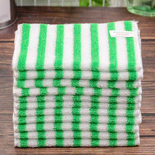 韩国竹纤维洗碗巾加厚抹布竹炭厨房不沾油吸水去油不掉毛洗碗布