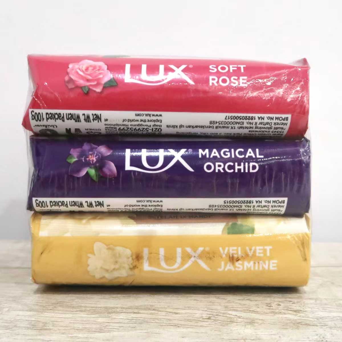 原装进口力士香皂香港版印尼产100g*3个套装持久留香正品沐浴皂