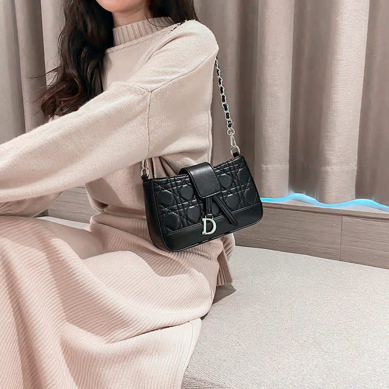 小ck包包女包2020新款潮秋冬链条腋下包高级感百搭ins单肩斜挎包