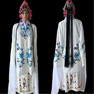 戏服装女花旦京剧古装越剧中国风演出衣服头饰戏曲水袖服戏剧戏服