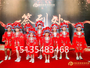 影楼摄影服装国潮京剧戏曲凤冠小花旦T台走秀表演头饰