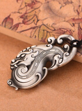 复古貔貅挂件男女款百搭复古小众