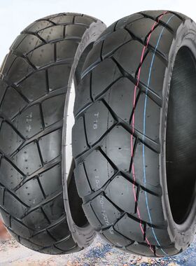 适用凯越400x500x金鹏摩托车前后轮胎110/80-19 150/70-17拉力胎