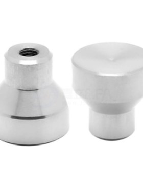 HAX01-M4/M5/M6/M8-D21/D25/D33无压纹把手NPFS4/5/6/8不锈钢旋钮