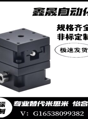 XYEEG40 25 60T精度燕尾槽型滑台替代