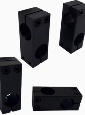 ALKD8/10/12/15/16/20/25/30支柱固定夹同径直交标准型 45钢发黑