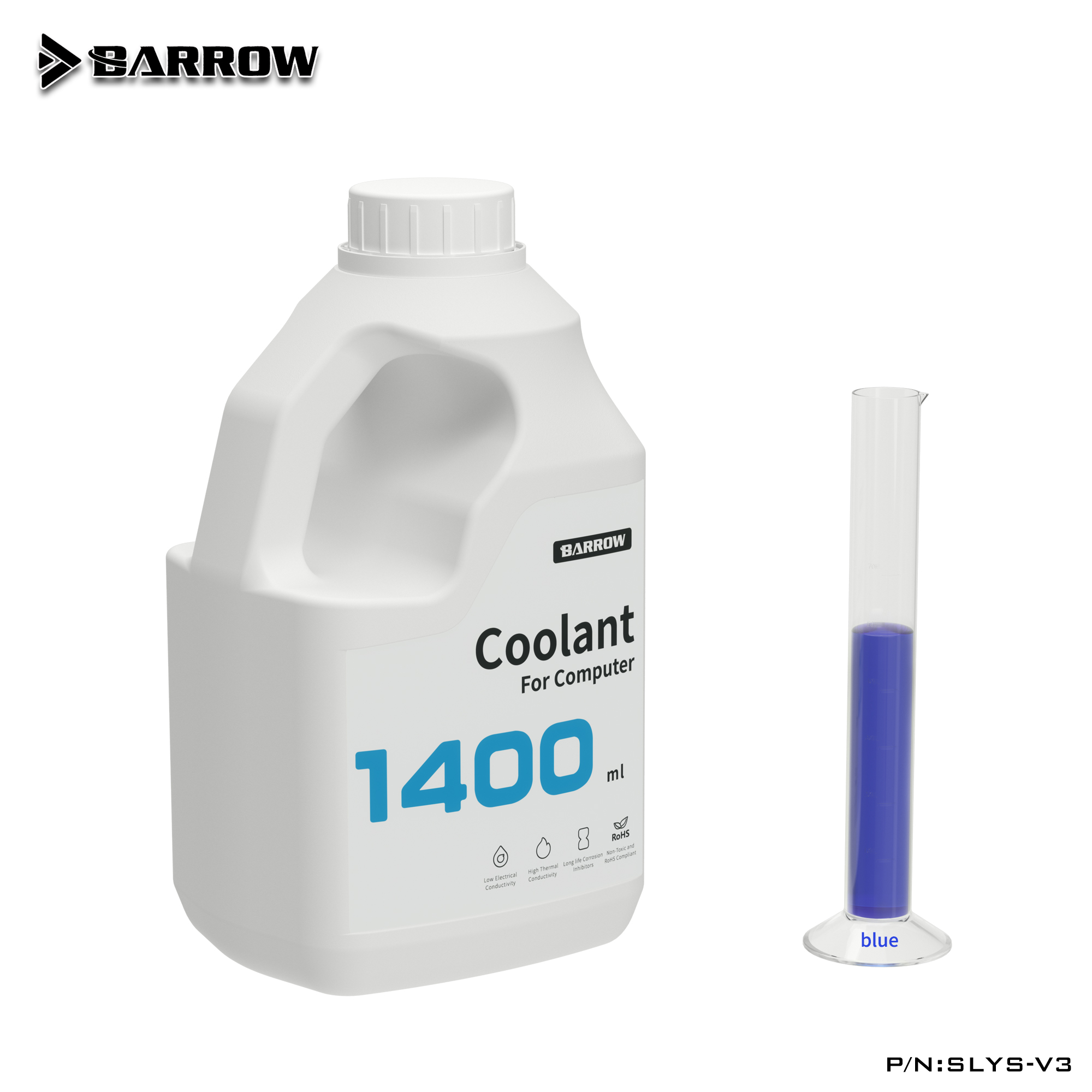 Barrow 多色PC电脑水冷专用散热水冷液 防腐 去离子导热液SLYS-V3