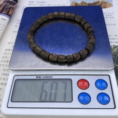 Браслет четки 莺歌绿奇楠沉水单圈随行沉香手串 海南绿奇楠沉水手串 6克一条