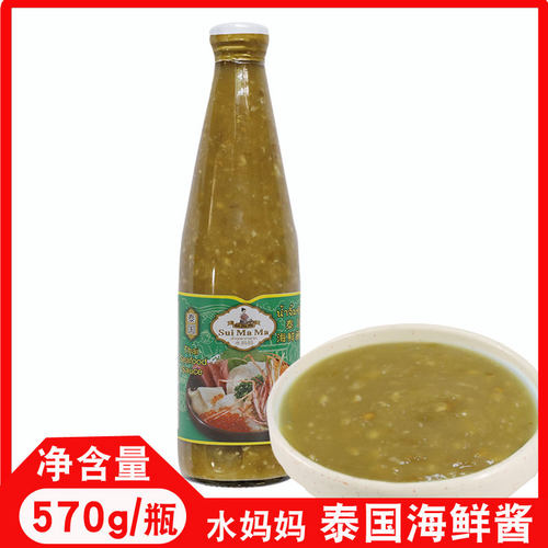 水妈妈海鲜酱570g泰国蘸料火锅
