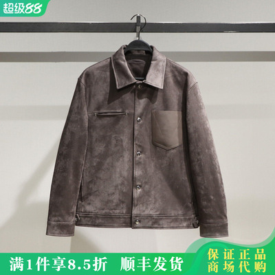 太平鸟男装宽松休闲夹克外套