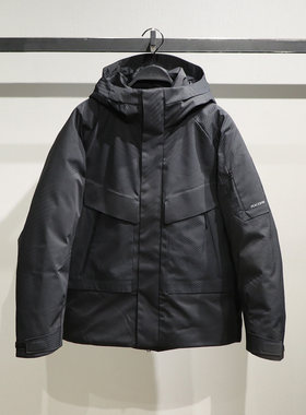 B2ACF4618太平鸟男装2025冬装新款商场同款连帽羽绒服B2ACF4618J9