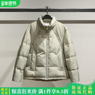 B2ACF4524 PEACEBIRD太平鸟男装2025冬新款立领羽绒服B2ACF452441