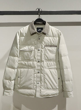 B2ACF4299太平鸟男装2025冬季正品国内时尚羽绒服B2ACF4299K2