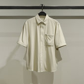 2025夏季 商场同款 休闲短袖 B1CCF2401太平鸟男装 衬衫 B1CCF2401M2