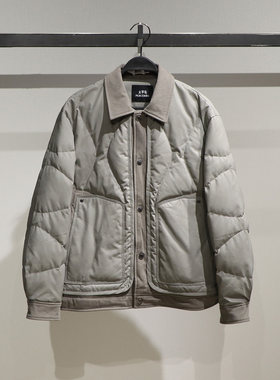 B2ACF420B太平鸟男装2025冬季国内宽松羽绒服外套B2ACF420BL2