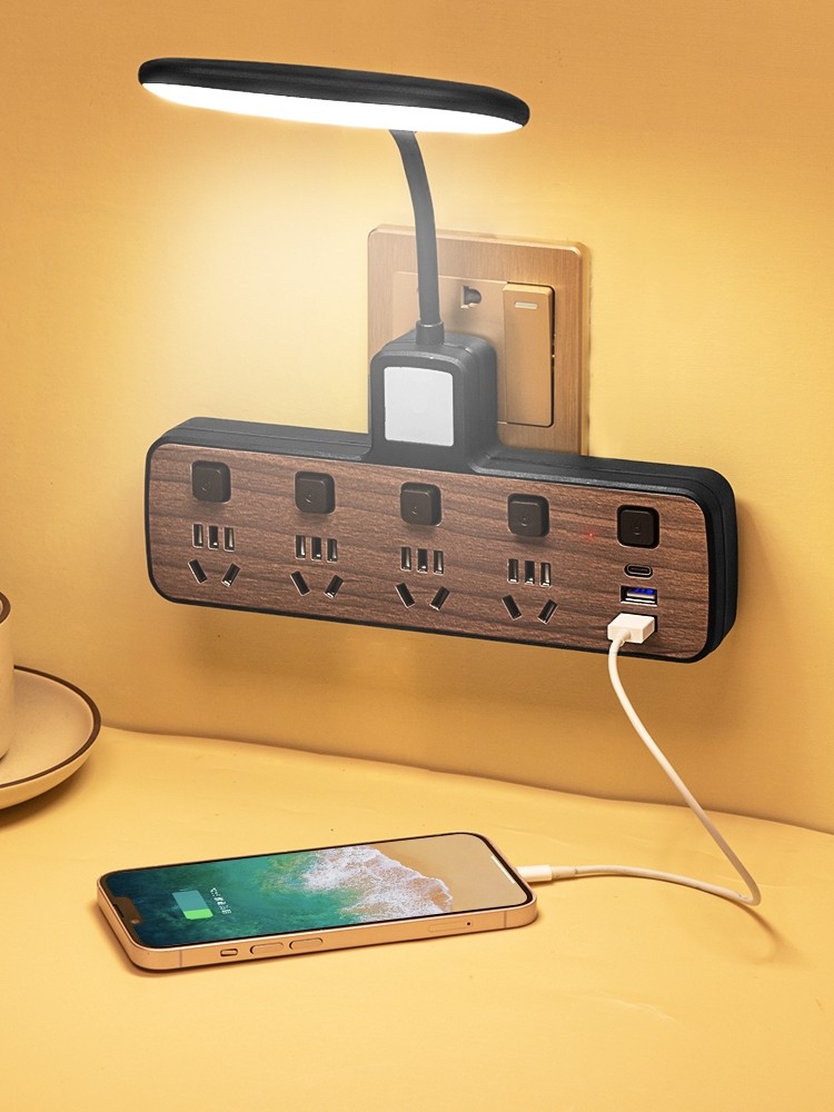 公正品官方旗舰多功能USB插座转换台灯家用无线转换插头宿舍夜灯,影音电器,电源插座/接线板,淘宝优惠券,粉丝福利购,淘宝优惠卷