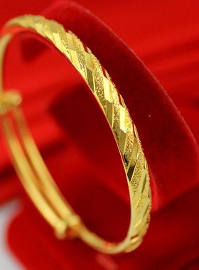 百搭光面女士婚礼节日仿真黄金