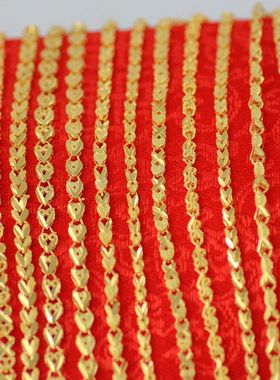 倒模仿黄金项链多款秀气欧币女士