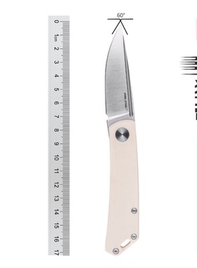 Real Steel锐狮帝 Luna PhantomFlipper 双钢珠EDC快开折刀D2刃材