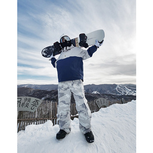 滑雪服滑雪裤双板单板女款男士加绒保暖防水外套新款滑雪上衣套装