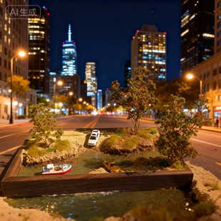 山坡系列手办车模兵人军模桌面地台装饰摆件拍摄场景沙盘微缩模型