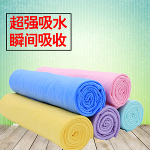 毛巾宠物洗澡毛巾泰迪用品仿鹿皮大号毛巾猫浴巾超强吸水