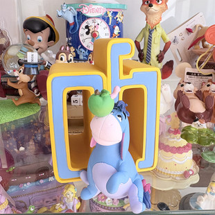 朋友毛驴伊尔顶苹果陶瓷摆件 维尼 生日礼物 敲好看可爱卡通 原d