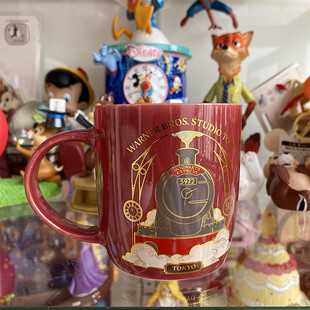 尾单 环球 哈利*波特 霍格霍兹火车图案陶瓷马克杯 咖啡杯 水杯子