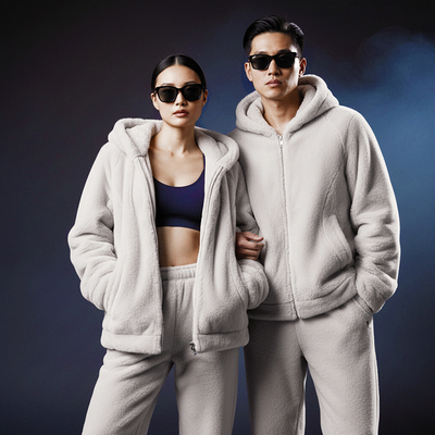 仿貂加厚新款睡衣家居服男女外穿套装冬季情侣仿皮草保暖新款防风