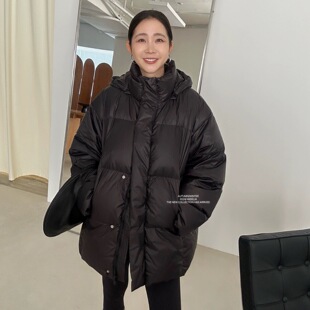 widelia韩版宽松连帽羽绒服女秋冬新款时尚加厚保暧短款外套9320