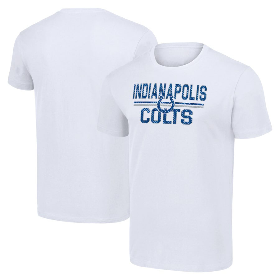 NFL球衣男夏季小马Indianapolis Colts休闲运动长袖宽松男短袖T恤