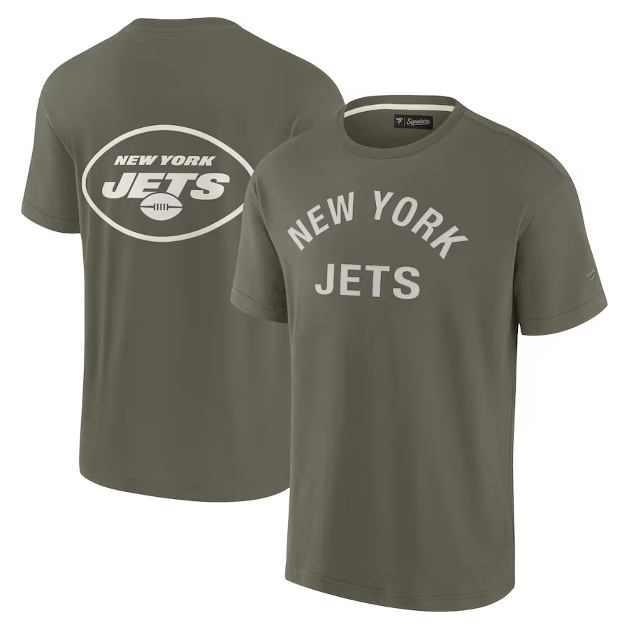 NFL橄榄球衣男夏季纽约喷气机队New YorkJets休闲运动宽松短袖T恤图片