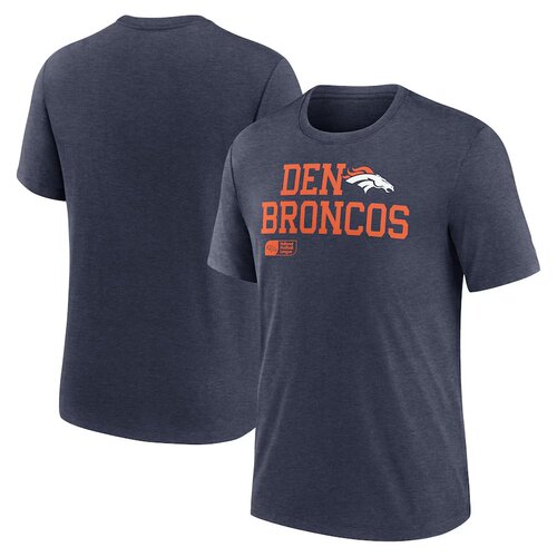NFL球衣夏季丹佛野马Denver Broncos橄榄球服宽松男士速干短袖T恤