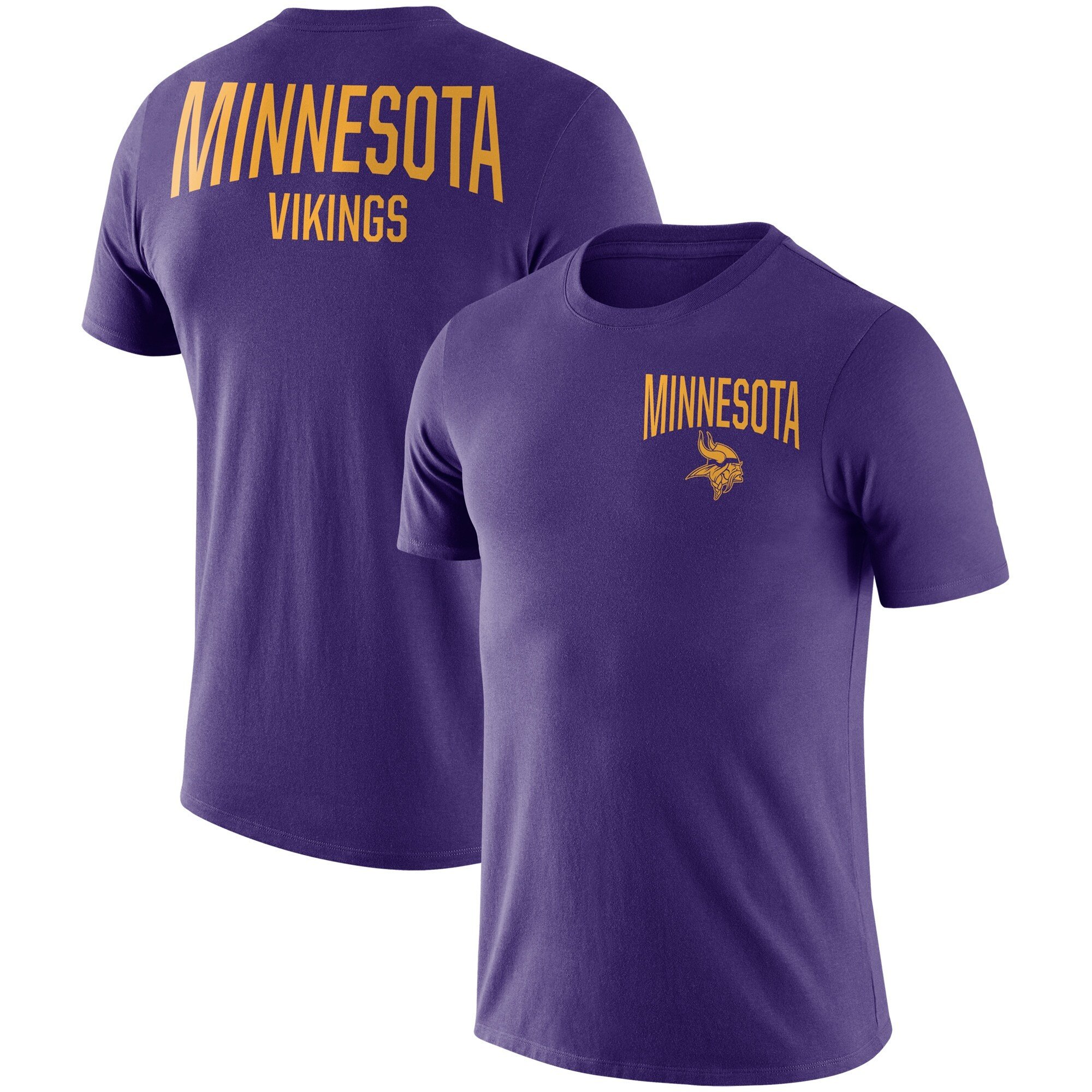 NFL球衣夏季维京人MinnesotaVikings橄榄球服宽松男士速干短袖T恤图片