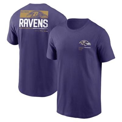 NFL球衣男夏季乌鸦Baltimore Ravens橄榄球服宽松男士速干短袖T恤