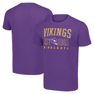 NFL球衣男夏季维京人MinnesotaVikings休闲运动长袖宽松男短袖T恤