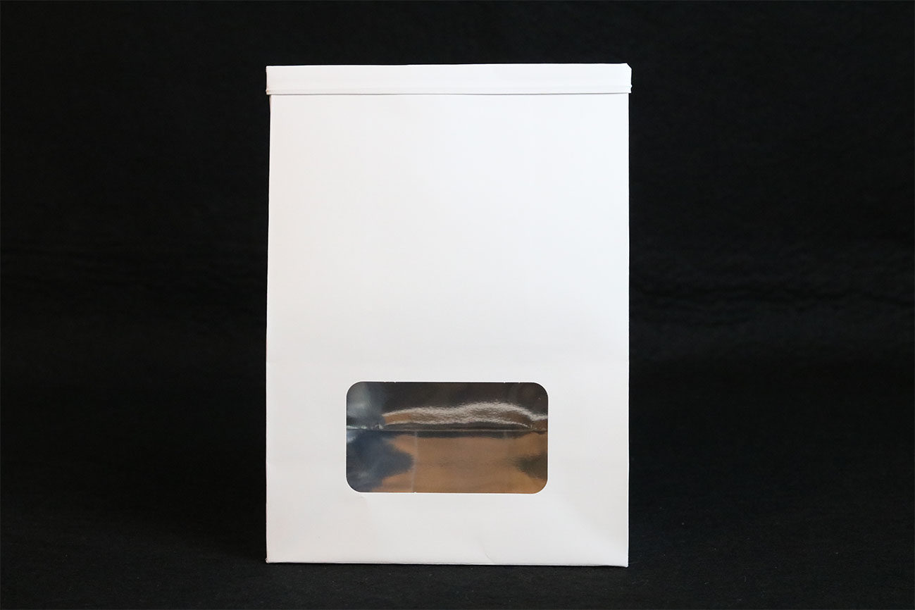 茶叶白牛皮自立袋压口袋开窗纸袋铝箔袋茶叶零食坚果包装袋3d立体