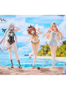 正版现货包邮 Solarain 莱莎的炼金工房 莱莎 科洛蒂娅 莉拉 手办