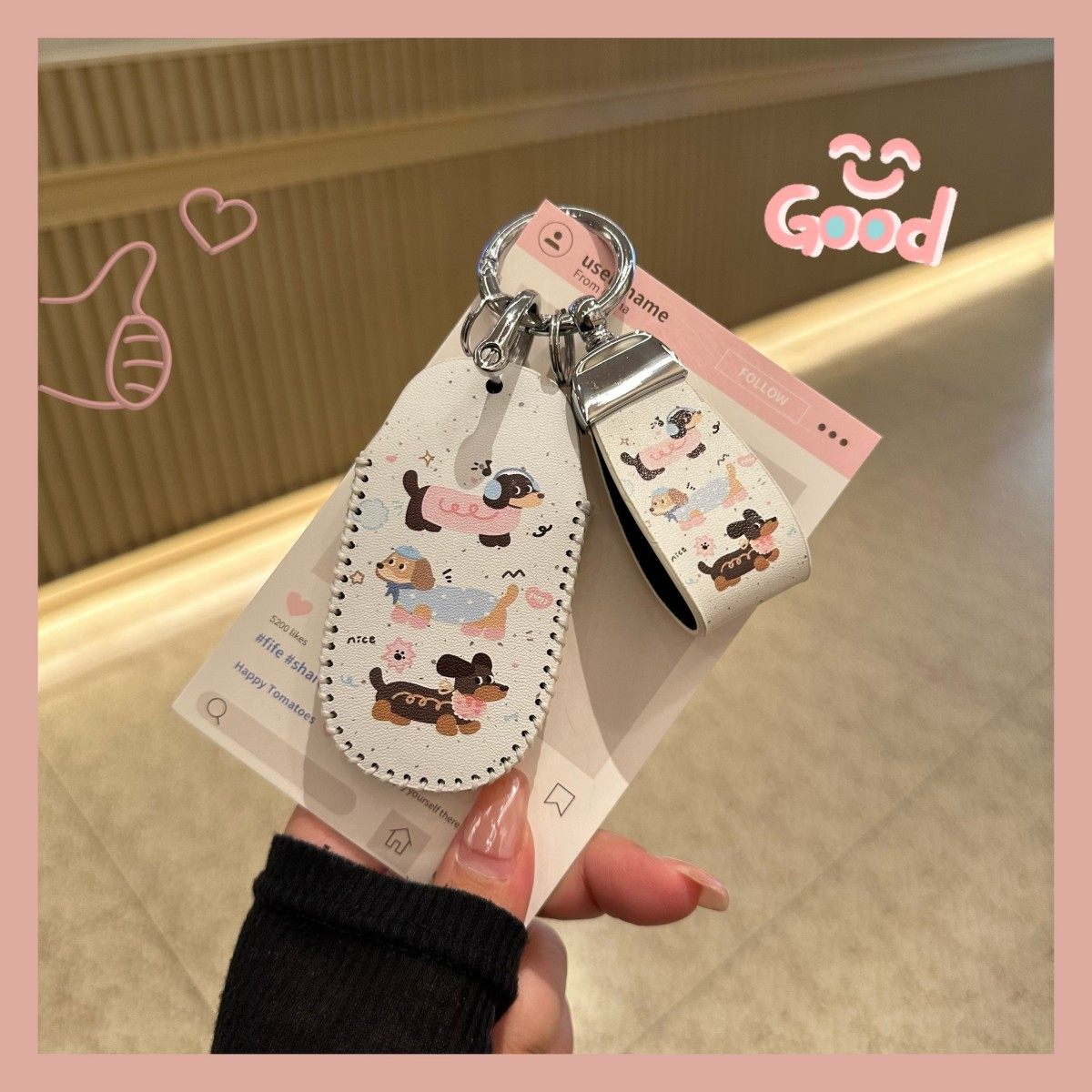 智己LS6蓝牙钥匙套23/25新款智已ls6蓝牙实体汽车遥控皮质包壳扣