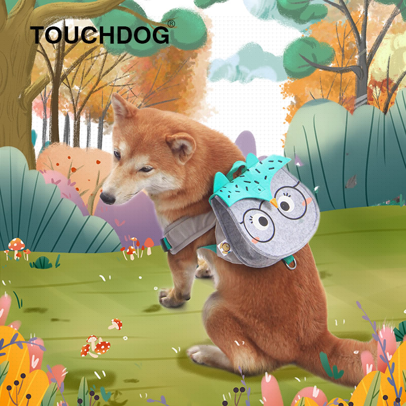此木家Touchdog它它狗狗自背包可爱动物书包外出遛狗便携中小型犬